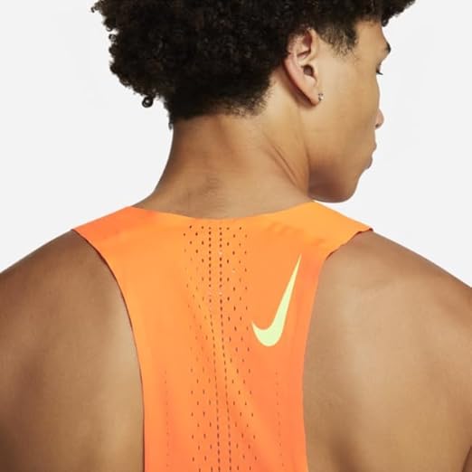 Nike Aeroswift ノースリーブシャツ オレンジ Nike Aeroswift ノースリーブシャツ オレンジ Nike Men's
